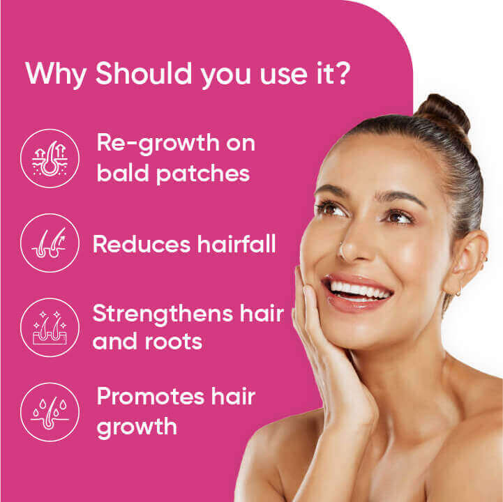 Specialized hair growth product for fast, healthy hair results